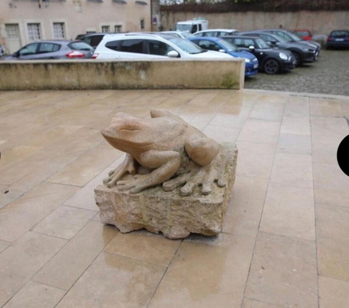 Maison dans quartier historique : La Grenouille Avallon Extérieur photo